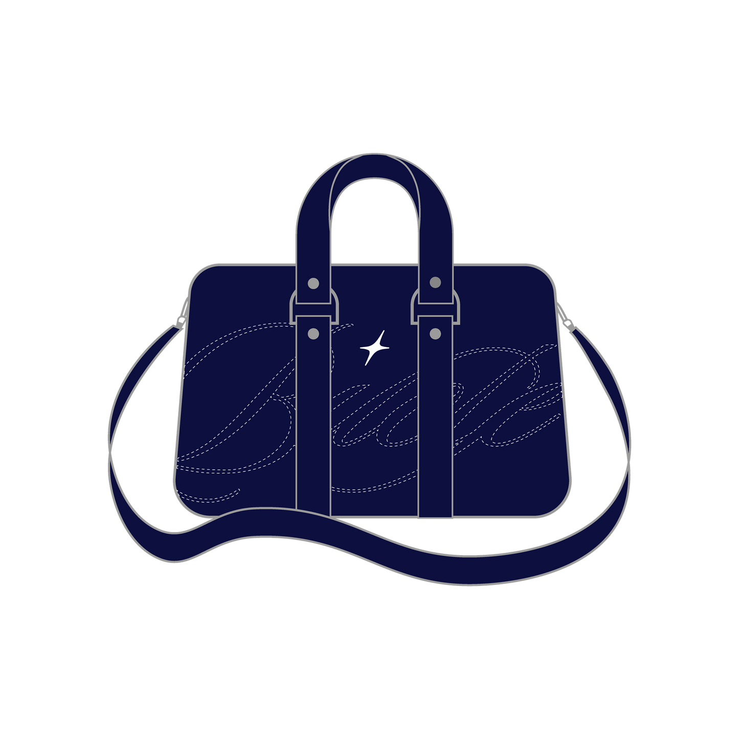 Boston Bag navy