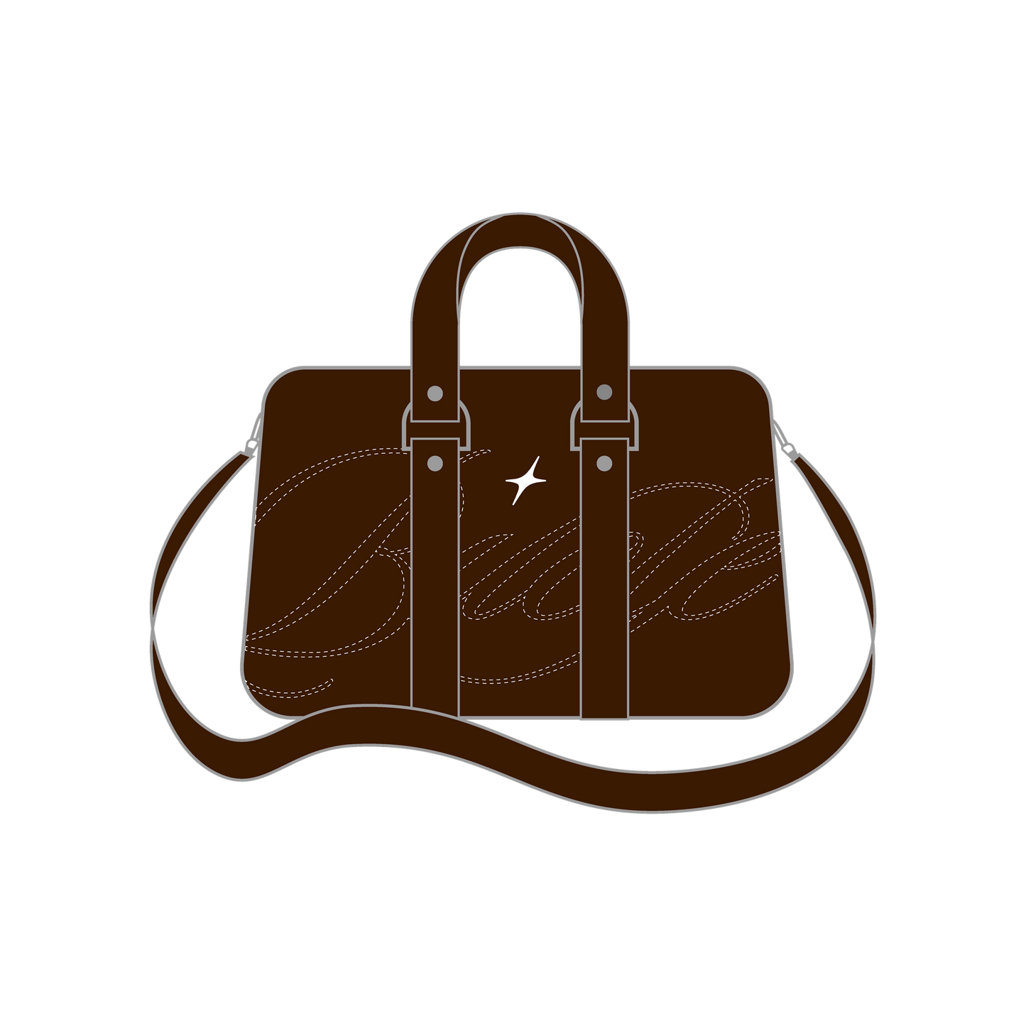 Boston Bag vintage brown