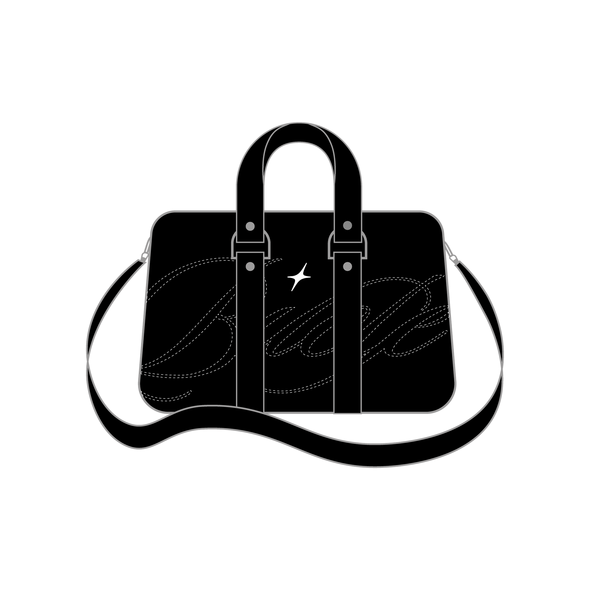 バッグ BIO BEACH Boston bag BLACK Boston Bag black – Buclefam