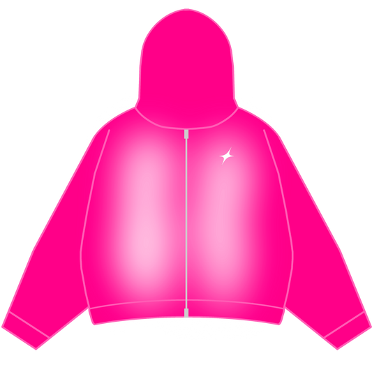 POLERON HARDEN DOUBLE ZIP PINK