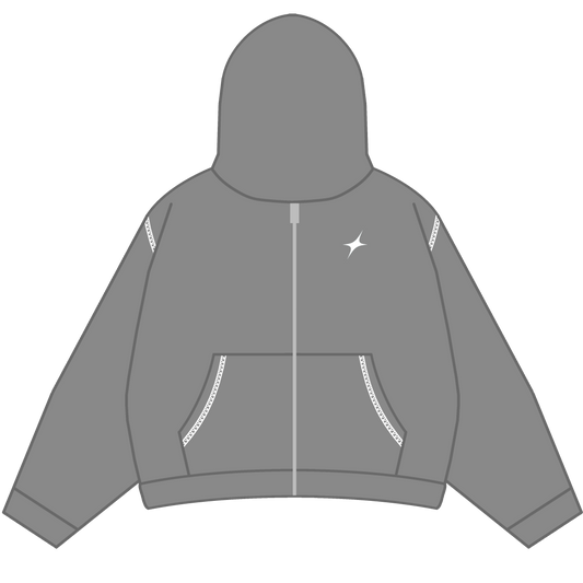 HOODIE PLANN GRANITE GREY