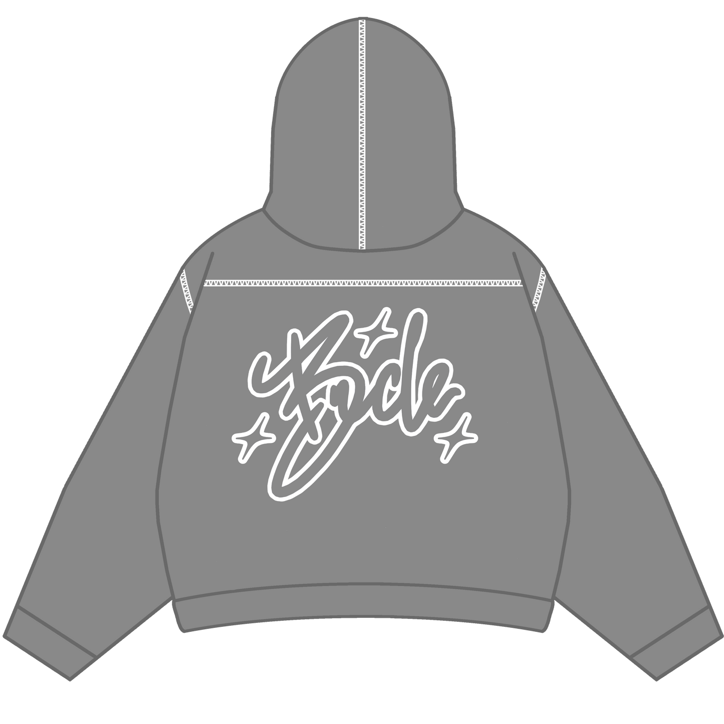 HOODIE PLANN GRANITE GREY