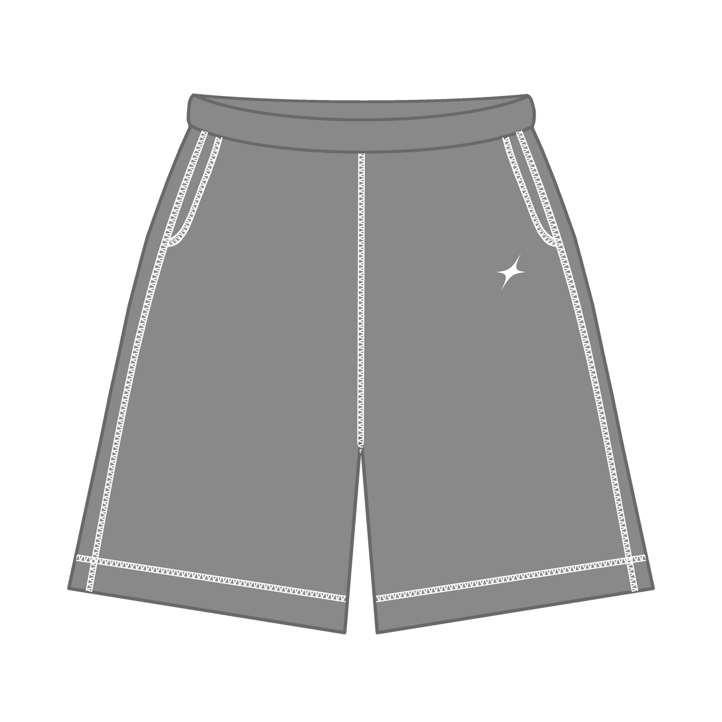 JORTS PLANN GRANITE GREY