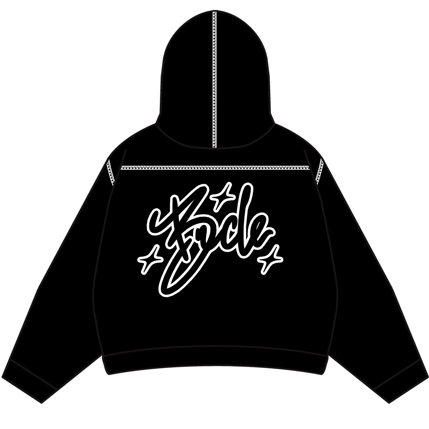 HOODIE PLANN BLACK
